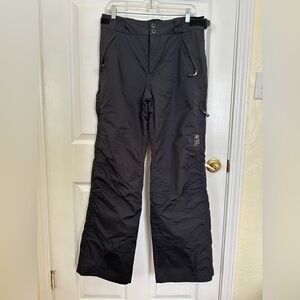 Mountain Hardwear Men's Dark Gray Cargo Snowboard Ski Pants Men’s Size M